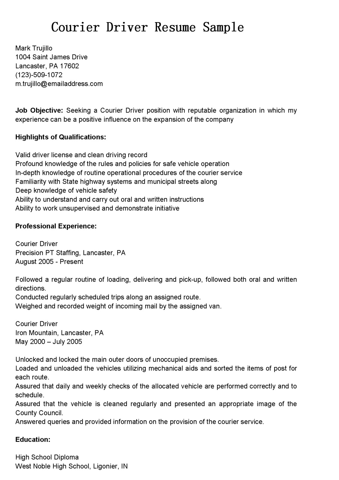 Bilingual in resume